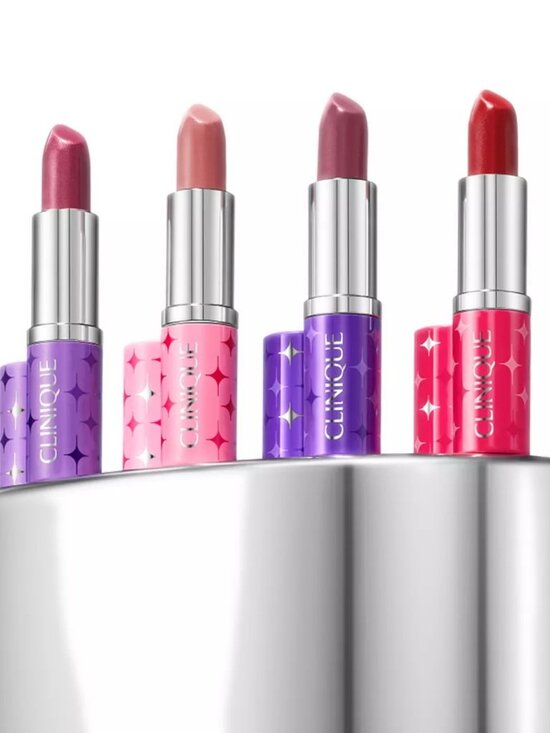 Clinique Other - NEW Clinique 2 Full Size Longwear Lipsticks Nude Pop & Cherry Pop Set 0.13 oz